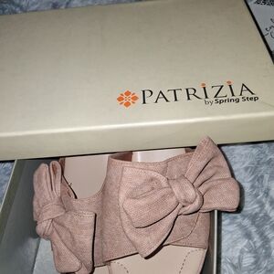 Spring Step Patrizia Tan Sandals Brand New In Box 👡🤎